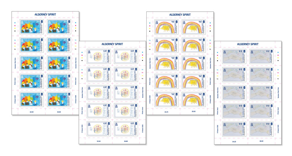 Sheets of 10